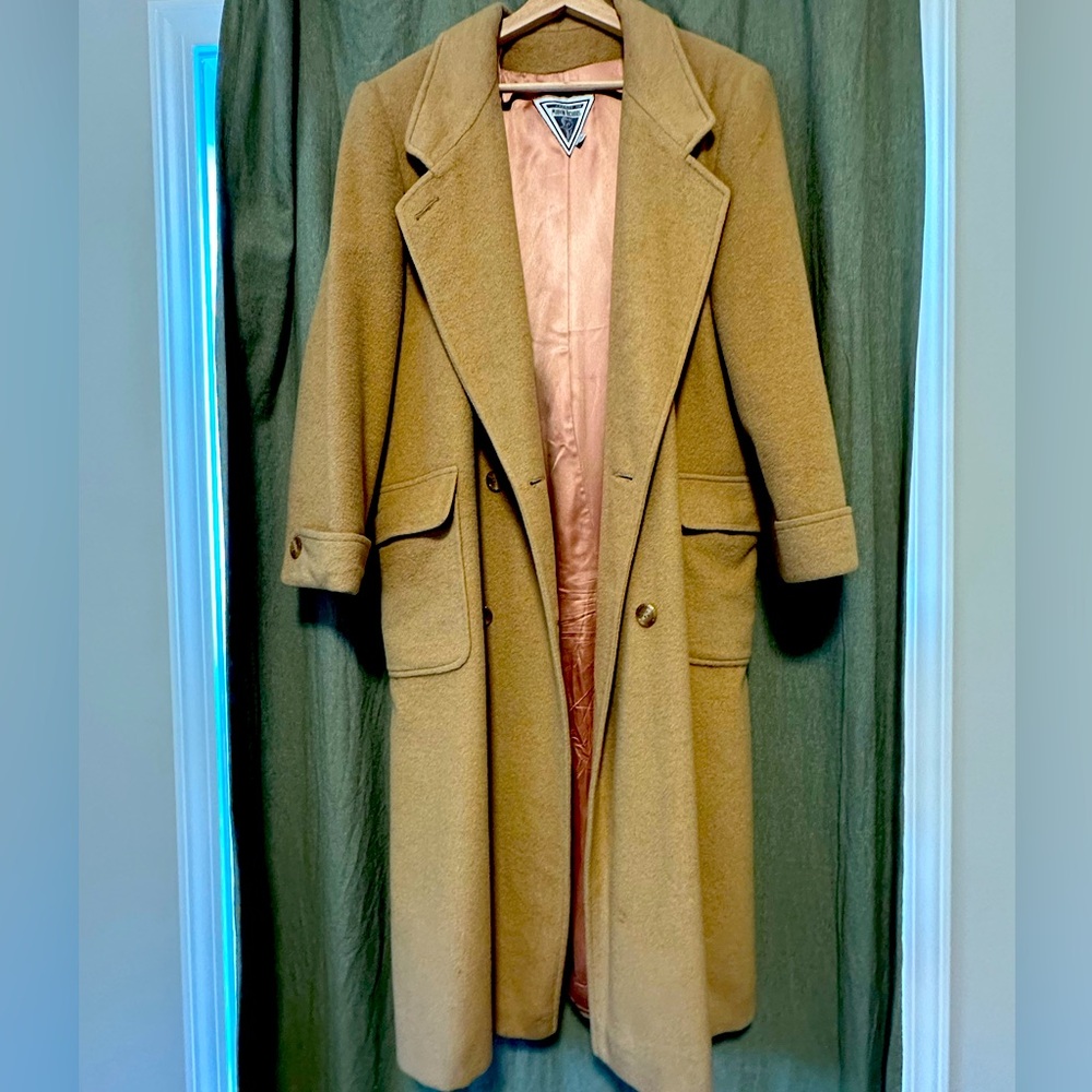 100% Camel Hair Vintage Coat